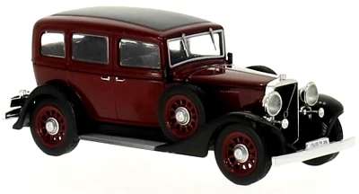 wonderful diecast-modelcar 1/43 VOLVO PV 654 1933 - darkred/black - lim.ed.1000 - Image 1 of 2