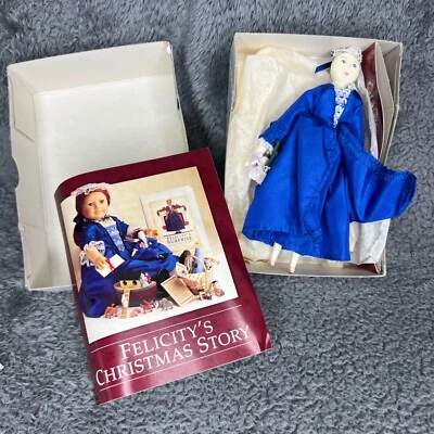 American Girl Felicity Fashion Doll Invitation Christmas Story Book - Image 1 of 4