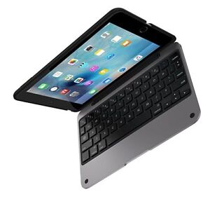 Incipio Clamcase Pro Ultrathin Keyboard Folio Case Bluetooth IPad mini 4 Black
