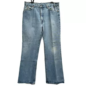 De Colección Naranja Tab Levi's 517 0217 Para hombres 38x30 (36x29) Corte Bota Hecho en EE. UU. 80 Años 90 - Imagen 1 de 16