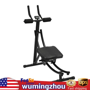 Abdominal Crunch Core Abdominal Workout Ab Trainer Machine Coaster For Home&Gym - Picture 1 of 14