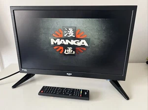 Bush 19" VM19HDLED-D TV DVD Combi HD LED LAN Black Plus Remote Controller - Picture 1 of 13