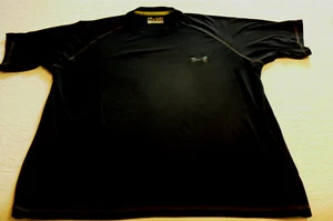 Under Armour Med M short-sleeved Heat Gear"Green"poly athletic shirt mens Black - Picture 1 of 5
