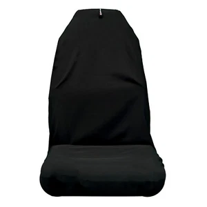 Premium Black Australian Made Universal AXS Universal Throw Over Car Seat Cover - Picture 1 of 3