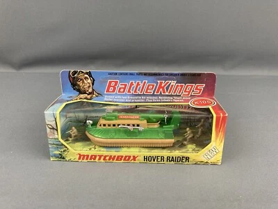 Matchbox Battle Kings K-105 Hover Raider NIB 1974 w/3 Figures UNPUNCHED - Image 1 of 4