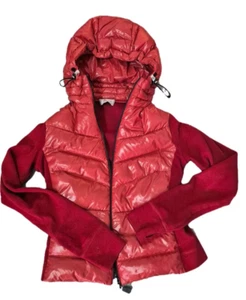 Moncler Grenoble Fleece Daune Jacke Erbeerrot Gr. M 36 38 Preis 690 EUR - Bild 1 von 7