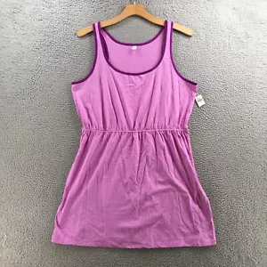 Old Navy Tank Top Damen 2XL lila Baumwollmischung ärmellos Pullover Freizeit NEU - Bild 1 von 16