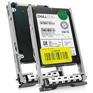 SSD d'entreprise Dell 0X8F87 3,84 To 1 DWPD SAS 12 Gb/s TLC 2,5 pouces avec G11 G12 G13 - Photo 1/8