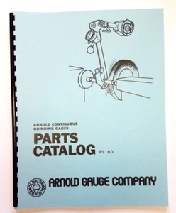 Arnold Gauge Parts Manual - Picture 1 of 1