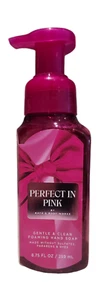 NEW Bath & Body Works Gentle & Clean Foaming Hand Soap PERFECT IN PINK 8.75 OZ - Picture 1 of 1