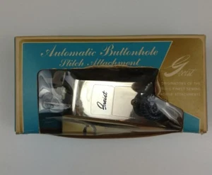 Vintage Greist The Buttonholer Automatic Buttonhole Stitch Attachment Model #1 - Picture 1 of 9