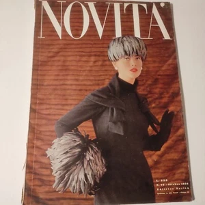 Novità Milano n. 72 ottobre 1956 rivista di moda - Picture 1 of 8