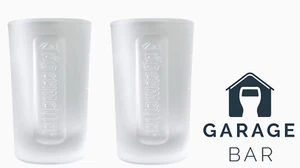 Set Of 2 Jagermeister Shot Glasses 2 + 4cl Measures Brand New - Picture 1 of 2