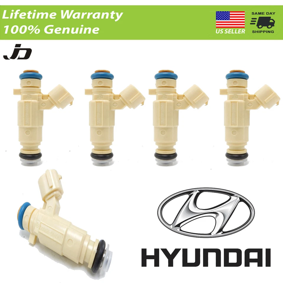 X4 Fuel Injectors KIA Magentis Spectra Optima Soul 04-10 2.0L 2.4L 35310-23600 - Image 1 of 1