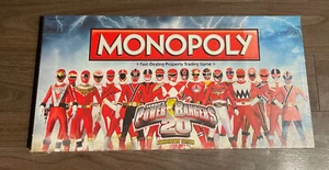 POWER RANGERS MONOPOLY Board Game 20TH Anniversary Edition NEW SEALED 1993 Rare - Picture 1 of 16