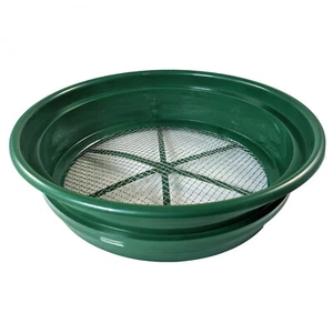 Gold Sifting Classifier 1/4" Mesh Screen Sieve Prospect Pan - Picture 1 of 9