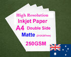 200 Sheets A4 250gsm Inkjet & Laser Double Side Matte Photo Paper 