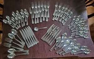 Set 78 Pezzi Wallace BLAINE Servizio Posate Argenteria Inox Lucido per 12 - Foto 1 di 18