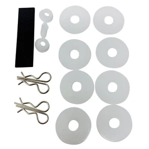 Traxxas Rustler XL-5 VXL Body Shell Protection Washers. Parts Front Body Pins - Picture 1 of 12