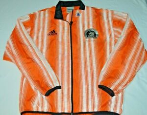 Boston Marathon BAA 1997 101st Jacket Adult L Adidas Running Windbreaker Vintage