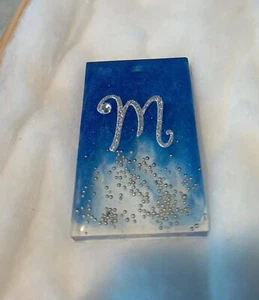 Epoxidharz resin Anhänger, selbstgefertigt, handgefertigt, Geschenk, Geburtstag - Bild 1 von 1