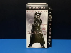 VHS BOX ONLY Blade II (Alliance, 2002) Action Wesley Snipes *No Tape* - Imagen 1 de 4