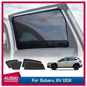 AUSGO Magnetic Window Sun Shade for Subaru XV G5X 2017+ Mesh Cover 4PCS - Picture 1 of 9