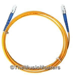 6ft Fiber Optic Optical Digital Audio Cable Wire SPDIF Sound Bar Cord Yellow - Picture 1 of 2