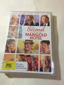 'THE SECOND BEST EXOTIC MARIGOLD HOTEL' 2015 Region 4 New DVD - Maggie Smith - Picture 1 of 1