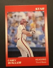 1990 Star Reading Phillies Casey Waller #23