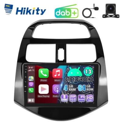 DAB+ 4+64GB 8Core CarPlay Android13 Radio Für Chevrolet Spark GPS Navi WiFi RDS - Bild 1 von 4