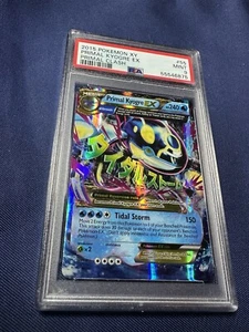 Mega Primal Kyogre EX ULTRA RARE 55/160 Xy Primal Clash TCG PSA 9 - Pokemon Card - Bild 1 von 2