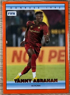 TAMMY ABRAHAM 2022-23 PANINI DONRUSS SOCCER 1992 RETRO ORANGE PARALLEL #23 - Image 1 of 2