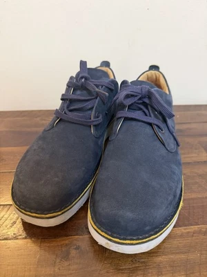 Zapato cómodo para caminar Samuel Hubbard para hombre 10,5 M Hubbard Free azul marino nobuck 2816 Foto 1 de 4