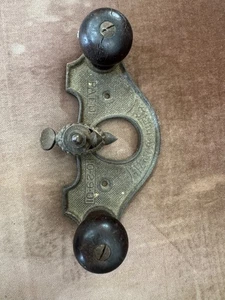 Antiker Stanley Nr. 71-1/2 Router Hobel mit 1/2" Klinge USA - Patent 1901 - Bild 1 von 2