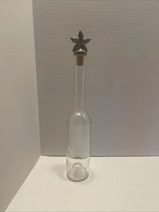 Bottiglia olio oliva in vetro elegante con tappo sottile alta 14”, Made in Italy - Foto 1 di 8
