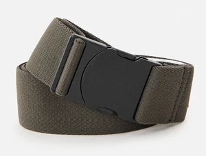 Rip Curl Web Belt Mens Adjustable Dark Grey - Picture 1 of 4