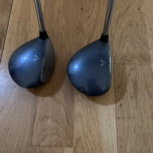 Callaway Big Bertha Steelhead III 3, and 5Woods Set / Firm (Stiff) Flex - Picture 1 of 6