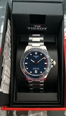Tissot SEASTAR azul T120.410.11.041.00 Foto 1 de 4