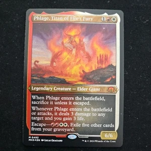 MTG: Modern Horizons 3 - Phlage, Titan of Fire's Fury - Etched FOIL - 0493 NM - Bild 1 von 2