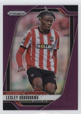 2024-25 Panini Prizm Premier League Purple Prizm Lesley Ugochukwu #295 - Image 1 of 2