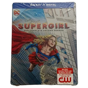 Supergirl: The Complete Second Season Blu-ray Best Buy Exclusive Steelbook New - Bild 1 von 6