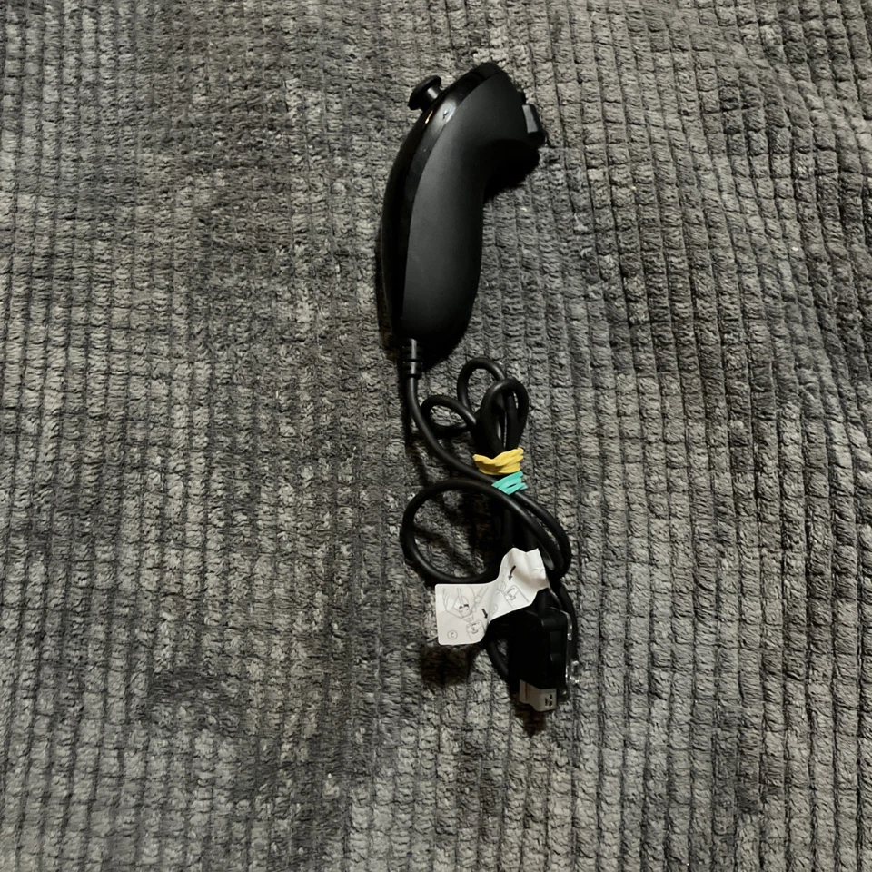Nintendo Wii Black Nunchuck Controller Generic - Image 1 of 2