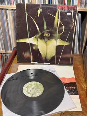 PSYCHIV TV original black Vinyl LP Dreams Less Sweet (1983 Some Bizarre UK) Foto 1 de 4