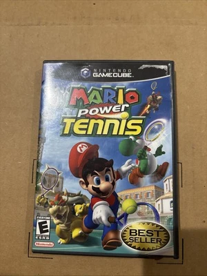 Used Mario Power Tennis Nintendo Gamecube Game With Case - Image 1 of 4