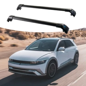 2PCS Cross Bar Fits For Hyundai IONIQ 5 2022-2026 Roof Rail Luggage Carrier - Picture 1 of 19