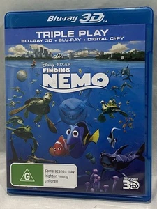 Finding Nemo Blu-ray 3D Triple Play Free Postage - Picture 1 of 6