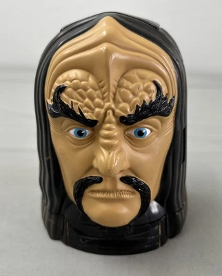 RARE Micro Machines Star Trek Worf Klingon Head Playset Galoob 1997. - Image 1 of 4