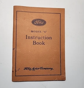Genuine Ford Model A Car Instruction Book 1931, Form 1940, Owner's Manual - Picture 1 of 3