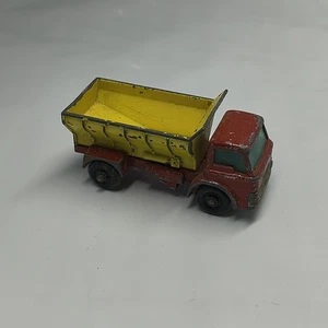 Volquete de 7 toneladas Bedford diecast LESNEY Matchbox años 50 de colección No. 40a Hecho en Inglaterra - Imagen 1 de 8